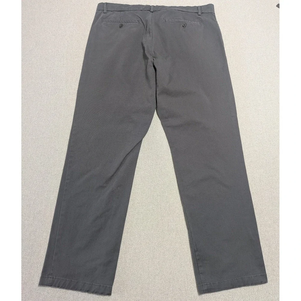 Banana Republic Pants Men's 38x30 Dark Gray Cotton Stretch Chinos